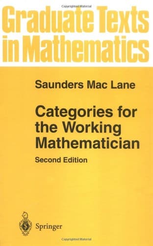 Tapa de Categories for the Working Mathematician