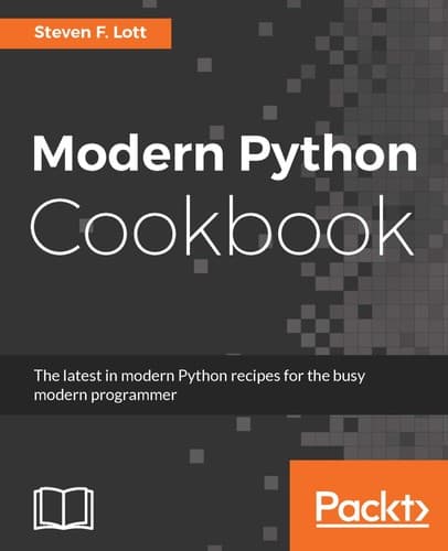 Tapa de Modern Python Cookbook