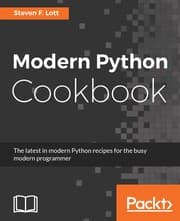 Tapa de Modern Python Cookbook