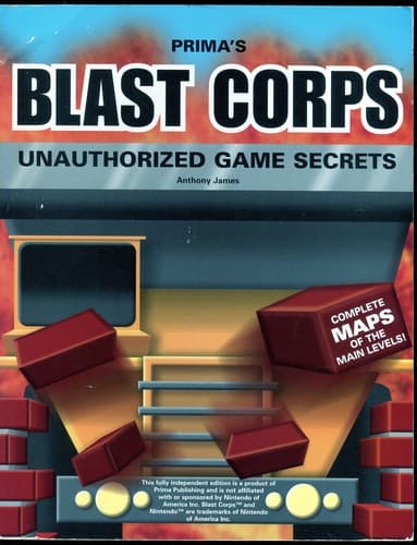 Tapa de Blast Corps