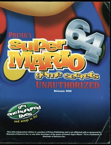 Tapa de Super Mario 64
