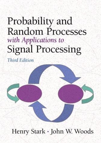 Tapa de Probability and random processes with applications to signal processing
