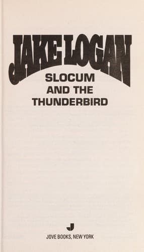 Tapa de Slocum and the thunderbird