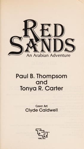 Tapa de Red Sands