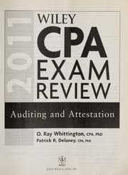 Tapa de Wiley CPA exam review 2011