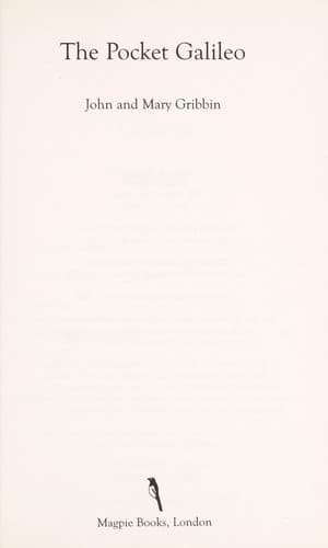 Tapa de The pocket Galileo