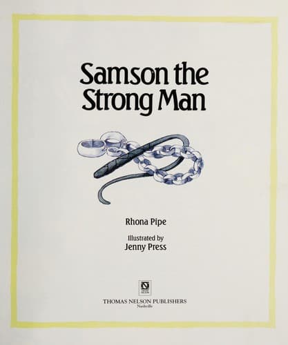 Tapa de Samson the strong man