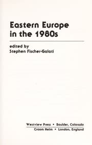 Tapa de Eastern Europe in the 1980s