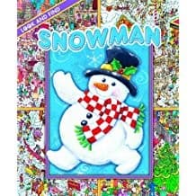 Tapa de Snowman Look and Find