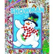 Tapa de Snowman Look and Find