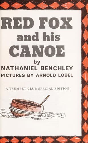 Tapa de RED FOX AND HIS CANOE