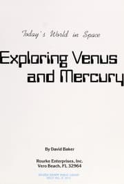 Tapa de Exploring Venus and Mercury