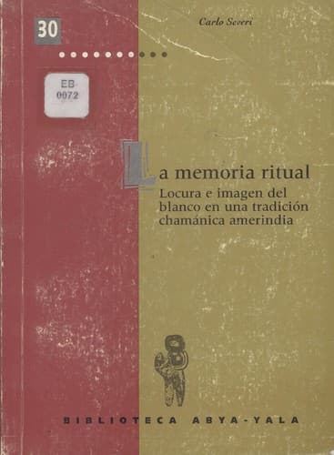 Tapa de La Memoria Ritual
