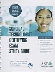 Tapa de Surgical technologist certifying exam study guide
