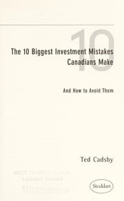Tapa de The 10 biggest investment mistakes Canadians make and how to avoid them