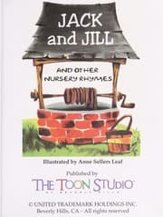 Tapa de Jack and Jill and other nursery rhymes