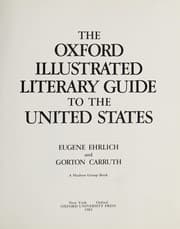 Tapa de The Oxford illustrated literary guide to the United States