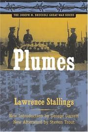 Tapa de Plumes (The Joseph M. Bruccoli Great War Series)