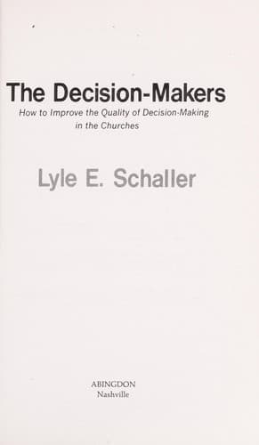 Tapa de The decision-makers