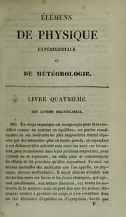 Tapa de Élémens de physique expérimentale et de météorologie