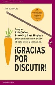Tapa de ¡Gracias por discutir!