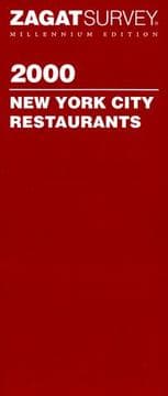 Tapa de Zagatsurvey 2000 New York City Restaurants (Zagatsurvey: New York City Restaurants)