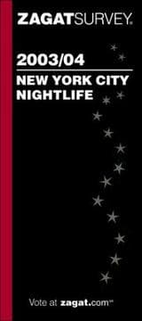Tapa de Zagatsurvey 2003/04 New York City Nightlife (Zagatsurvey : New York City Nightlife)