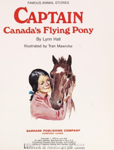 Tapa de Captain, Canada's flying pony