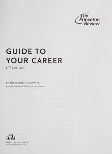 Tapa de Guide to your career