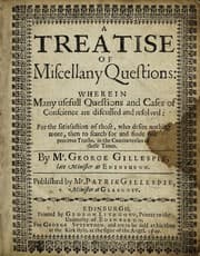 Tapa de A treatise of miscellany questions