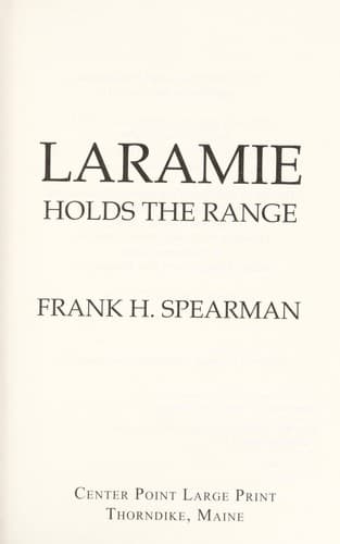 Tapa de Laramie holds the range