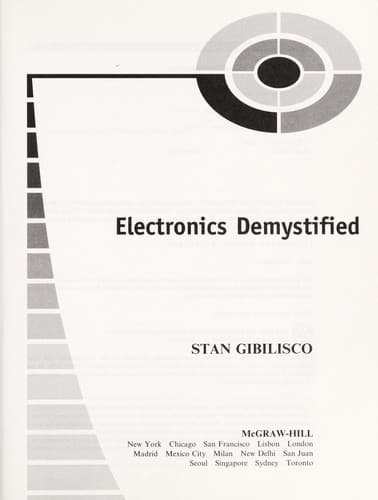 Tapa de Electronics Demystified