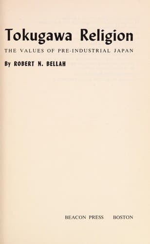 Tapa de Tokugawa religion
