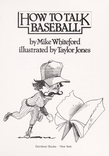 Tapa de How to talk baseball