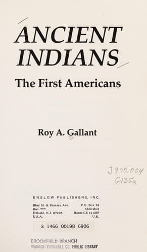 Tapa de Ancient Indians