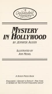 Tapa de Mystery in Hollywood