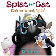 Tapa de Splat the Cat Back to School, Splat!