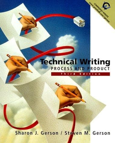 Tapa de Technical Writing