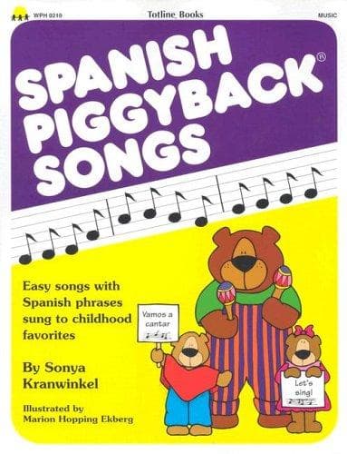 Tapa de Spanish Piggyback Songs