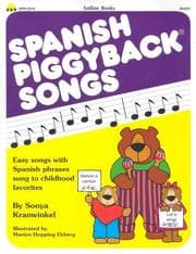 Tapa de Spanish Piggyback Songs