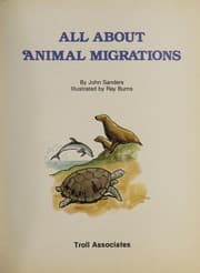 Tapa de All about animal migrations