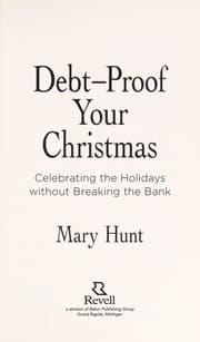Tapa de Debt-proof your Christmas