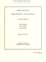 Tapa de Law and politics