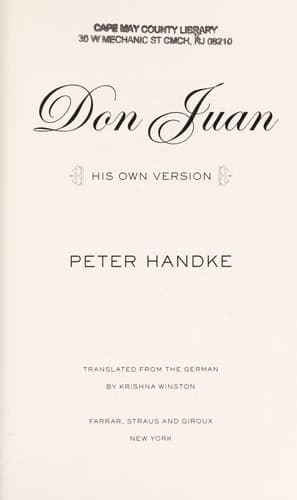 Tapa de Don Juan