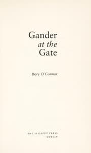 Tapa de Gander at the gate
