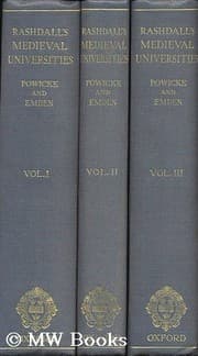Tapa de The Universities of Europe in the Middle Ages