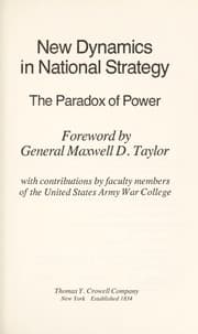 Tapa de New dynamics in national strategy