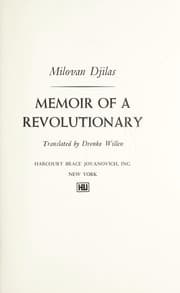 Tapa de Memoir of a revolutionary