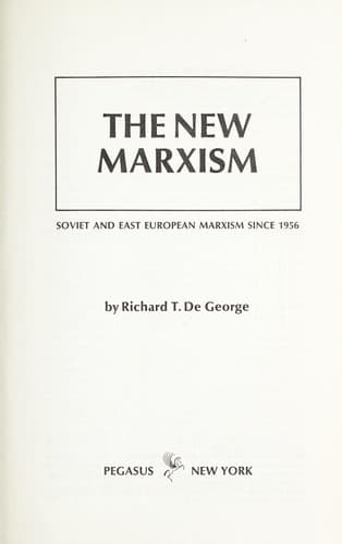 Tapa de The new Marxism