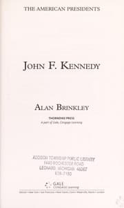 Tapa de John F. Kennedy